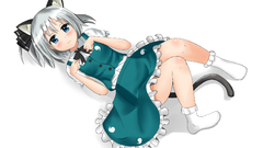 Touhou blue eyes nekomimi