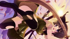 Touhou blue eyes skirts