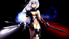 Touhou blue eyes weapons