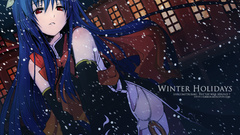 Touhou blue hair hinanawi