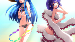 Touhou blue hair hinanawi