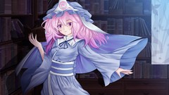 Touhou Books pink hair