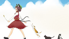 Touhou cats nekomimi animal