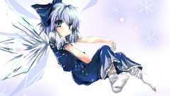 Touhou cirno angel wings