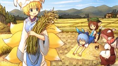 Touhou cirno animal ears