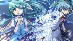 Touhou cirno Daiyousei Anime