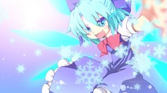 Touhou cirno Fairies blue