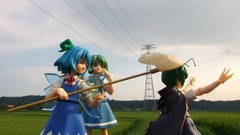 Touhou cirno figurines Daiyousei