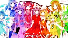 Touhou cirno izayoi sakuya