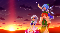 Touhou cirno izayoi sakuya