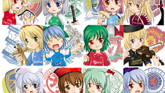 Touhou cirno izayoi sakuya