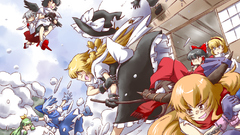 Touhou cirno kirisame marisa