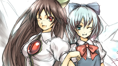 Touhou cirno reiuji utsuho
