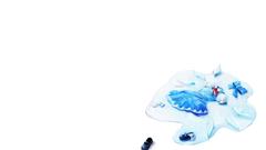 Touhou cirno simple background