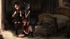 Touhou dark instruments Sisters