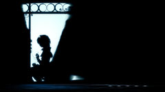 Touhou dark silhouettes short