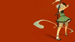 Touhou dress orange Katana