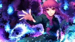 Touhou dress redheads nekomimi