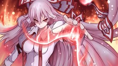 Touhou fire fujiwara no