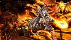 Touhou fire fujiwara no