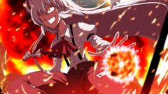 Touhou fire Manga Anime
