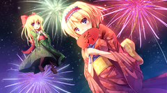 Touhou fireworks Alice margatroid