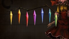 touhou flandre scarlet colorful anime girls Anime standing