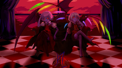 Touhou flandre scarlet remilia