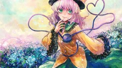 Touhou green eyes short