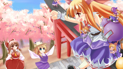 Touhou hakurei reimu moriya