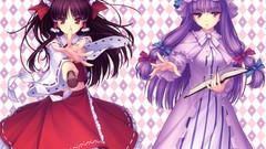 Touhou hakurei reimu patchouli