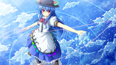 Touhou hinanawi tenshi skyscapes