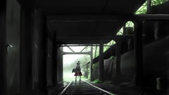 Touhou inubashiri momiji railroad tracks tokin hat