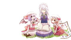 Touhou izayoi sakuya flandre