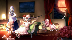 Touhou izayoi sakuya flandre