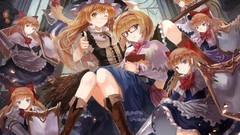 Touhou kirisame marisa alice margatroid