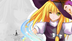 Touhou kirisame marisa witches