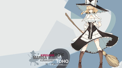 Touhou kirisame marisa witches