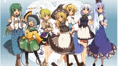 Touhou komeiji koishi izayoi sakuya kirisame marisa alice 