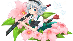 Touhou konpaku youmu hair