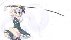 Touhou konpaku youmu white