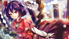 Touhou leaves wind skirts
