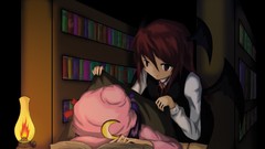 Touhou Library Koakuma patchouli