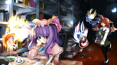 Touhou Library Koakuma patchouli
