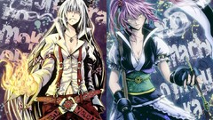 Touhou long hair fujiwara