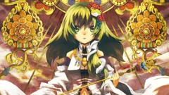 Touhou long hair miko