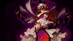 Touhou long hair red