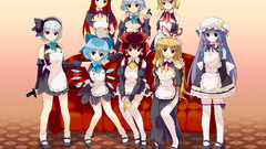 Touhou maids cirno izayoi