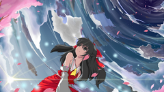 Touhou miko hakurei reimu