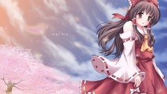 Touhou miko hakurei reimu